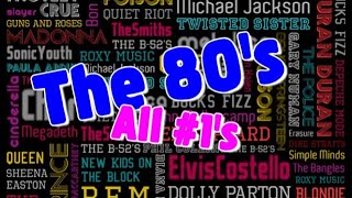 All Hot 100 1s  The 80s [upl. by Leumas]