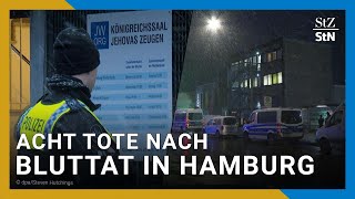 Acht Tote in Hamburg Tödliche Schüsse bei Zeugen Jehovas [upl. by Anar]