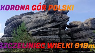 SZCZELINIEC WIELKI 919m KORONA GÓR POLSKI [upl. by Errecart225]