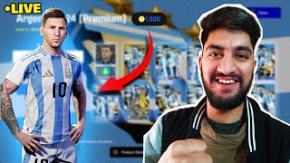 Finally Trying New Messi Card  efootball 24 mobile livestream [upl. by Petunia669]