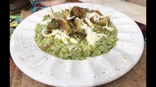 Risotto de alcauciles y limón [upl. by Whitver]