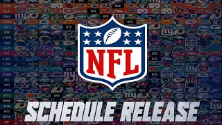 2023 NFL Schedule Release Live Reaction amp Breakdown [upl. by Elyrad380]