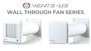 VENTSUS Wall Through Household Exhaust Ventilation Fan Series [upl. by Estele604]