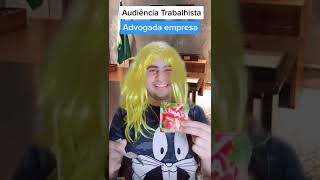 Audiência trabalhista  😂😂😂 [upl. by Atrebor]