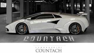 Lamborghini Countach concept EV [upl. by Innos]