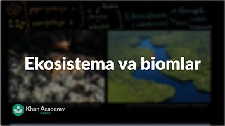 Ekosistema va biomlar  Ekologiya  Biologiya [upl. by Pedrotti]