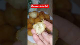 Cassava Cheese Ball cassavacheeseball cheeseballs cassavarecipe idecemilan videoshort [upl. by Yahs]