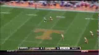 2013 USC vs Tennessee  Damiere Byrd 76 Yd TD Reception [upl. by Janelle]