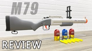 M79 Nerf Grenade Launcher Review [upl. by Attenra180]