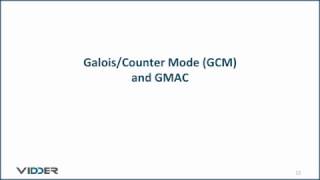 GaloisCounter Mode GCM and GMAC [upl. by Nellek356]