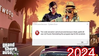 GTAVLauncherexe  System Error  GTA V launcher problem  GTA V error [upl. by Groos]