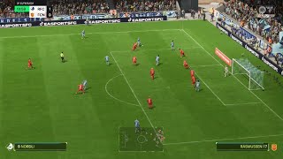 Randers Fc vs Nordsjaelland  Superligaen  Jornada 13 Gameplay [upl. by Swiercz]