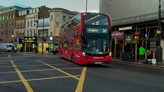 London Buses at Dalston Junction [upl. by Anierdna]