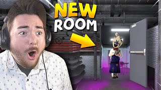 NEW ROOM IN ICE SCREAM 5  Ice Scream 5 Gameplay Mods [upl. by Ateekal119]