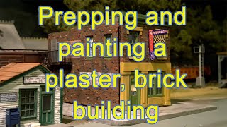 Painting a plaster building from Downtown Deco [upl. by Sidwel]