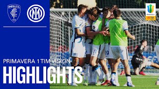 INTER 11 ATALANTA  U19 HIGHLIGHTS  CAMPIONATO PRIMAVERA 1 TIM 2223 ⚽⚫🔵 [upl. by Asilenna]