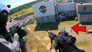 The ULTIMATE Airsoft Helicopter Experience M240B  PKM  M320 Grenade Launcher [upl. by Tocs]