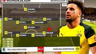 FIFA 19  OMG WIR ZERLEGEN DEN BVB 2021 KOMPLETT  ☠️😲 1860 Karriere 36 [upl. by Glinys441]