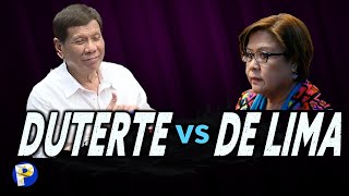 Mainit na Paghaharap ni Former President Duterte at Former Senator de Lima sa Senado [upl. by Mays]