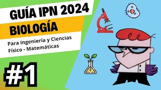 Guía IPN 2024  Biología  Pregunta 1  Área Físico  Matemática [upl. by Euqirrne]