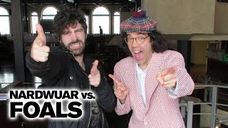 Nardwuar vs Foals [upl. by Sapphera]