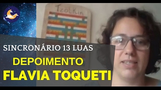 DEPOIMENTO  FLAVIA TOQUETI  O SINCRONÁRIO TOCOU A MINHA ALMA [upl. by Araldo]