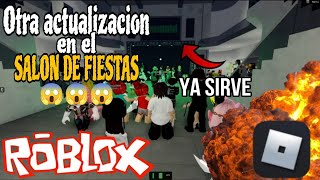 OTRA VEZ actualizaron el SALON DE FIESTAS en ROBLOX  😱 [upl. by Eatnoid888]