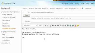 Tutorial para el manejo del Correo Hotmail [upl. by Lilah382]