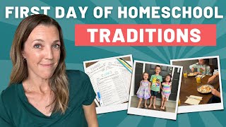 FIRST DAY OF HOMESCHOOL TRADITIONS  ✨ Making the first day of school special ✨ [upl. by Jeffers]