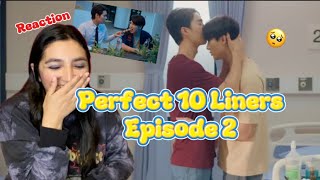 Reaction reacción สายรหัสเทวดา Perfect 10 liners Ep 2 [upl. by Ellinehc]