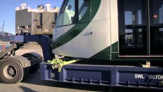 TRAIN LOADING  HOEGH AUTOLINERS [upl. by Okimik225]