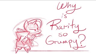 MLP Comic Dub Grumpy Rarity COMEDY [upl. by Nileuqay]