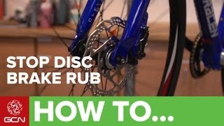 How To Stop Your Disc Brakes Rubbing [upl. by Brookhouse83]