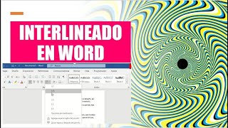 👨‍🏫 como hacer para ponerle interlineado a un texto en word  TUTORIALES DE WORD FACILES [upl. by Karyn15]