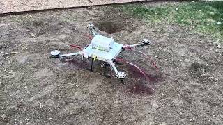 AntiDrone Quadcopter with fangs [upl. by Norraa]