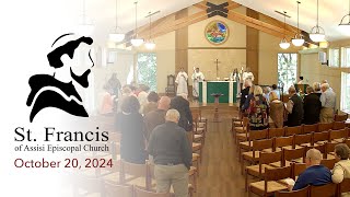 October 20 2024  Worship with Holy Eucharist [upl. by Mcclenon571]