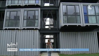 Au Havre les étudiants sont mis en boîte [upl. by Longmire27]