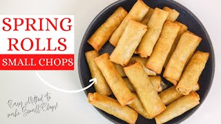 NIGERIAN VEGETABLE SPRING ROLL RECIPE [upl. by Torp]