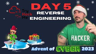 TryHackMe Advent of Cyber 2023 Day 5  Walkthrough Reverse Engineering [upl. by Enelra]