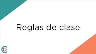 Reglas de clase  Cornerstone [upl. by Holms]