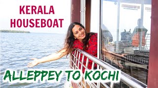 Kerala Houseboat Tour  Alleppey Backwaters Allappuzha to Kochi Cruise [upl. by Sukhum]