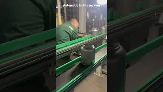 Automatic steel bottle making [upl. by Ayokahs239]