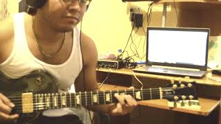 SALSA LLORARAS COVER EN GUITARRA ELECTRICA POR JASON PAEZ [upl. by Eiramnna]