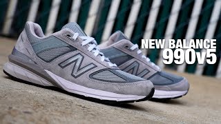 Underrated Shoe of the Year New Balance 990V5 Review [upl. by Revilo432]