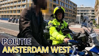 Politie Amsterdam  Rijden zonder helm  Diefstal  Motor amp Auto  Gesignaleerd [upl. by Aronel883]