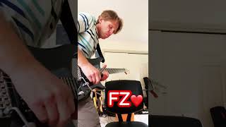 ZAPPACasting with Vigier Excalibur frankzappa vigier leadguitar [upl. by Eenat]