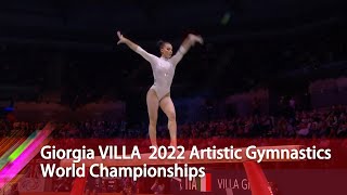 Giorgia VILLA 2022 Artistic Gymnastics World Championships [upl. by Anitnuahs]