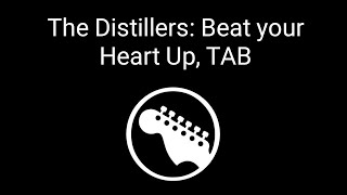 The Distillers Beat Your Heart Out Tablatura de guitarra guitar tab [upl. by Nosneh]