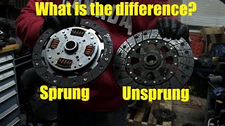 Sprung vs Unsprung Clutch Single vs Dual Mass Flywheel [upl. by Ogden991]