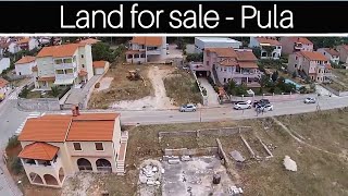 🔵 Building plot in Istria Croatia Galizana  Kroatien Immobilien [upl. by Retsae310]